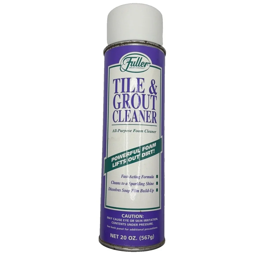 Vintage Fuller Brush Grout And Tile Cleaner All Purpose‎ Foam Cleaner 20oz Prop